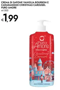 Bennet Crema di sapone vaniglia bourbon e caradamomo christmas carousel PURO AMORE offerta