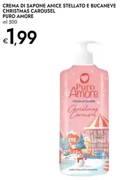 Bennet Crema di sapone anice stellato e bucaneve christmas carousel PURO AMORE offerta