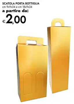 Bennet Scatola porta bottiglia offerta