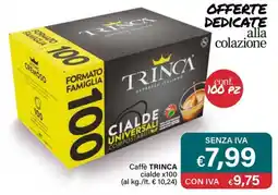 Altasfera Caffè TRINCA cialde x100 offerta