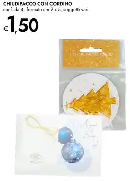 Bennet Chiudipacco con cordino offerta