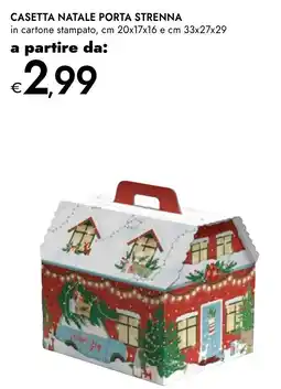 Bennet Casetta natale porta strenna offerta