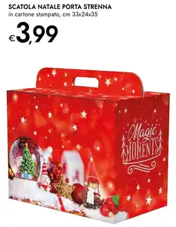 Bennet Scatola natale porta strenna offerta