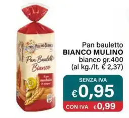 Altasfera Pan bauletto BIANCO MULINO bianco offerta