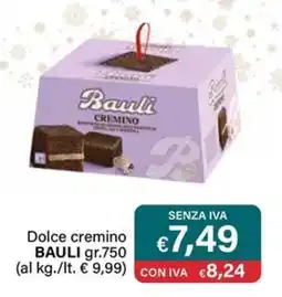 Altasfera Dolce cremino BAULI offerta