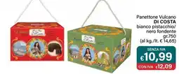 Altasfera Panettone Vulcano DI COSTA bianco pistacchio/ nero fondente offerta
