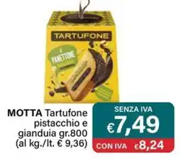 Altasfera MOTTA Tartufone pistacchio e gianduia offerta