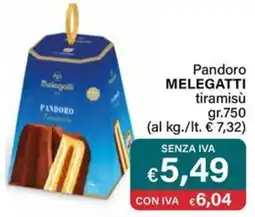 Altasfera Pandoro MELEGATTI tiramisù offerta