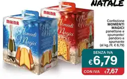 Altasfera Confezione MOMENTI MAGICI panettone e spumante/ pandoro e spumante offerta