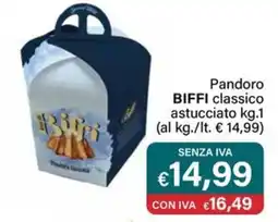 Altasfera Pandoro BIFFI classico astucciato offerta