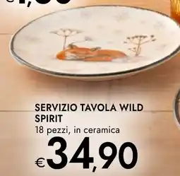 Bennet Servizio tavola wild spirit offerta
