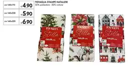Bennet Tovaglia stampe natalizie offerta