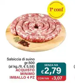 Altasfera Salsiccia di suino offerta