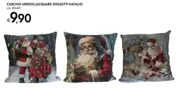 Bennet Cuscino arredo jacquard soggetti natalizi offerta