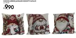 Bennet Cuscino arredo jacquard soggetti natalizi offerta