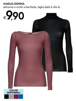 Bennet Maglia donna dolcevita o scollo a barchetta offerta