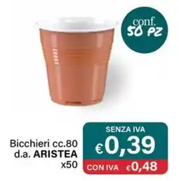Altasfera Bicchieri cc. d.a. ARISTEA x50 offerta