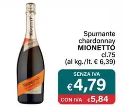 Altasfera Spumante chardonnay MIONETTO offerta