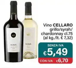 Altasfera Vino CELLARO grillo/syrah/ chardonnay offerta
