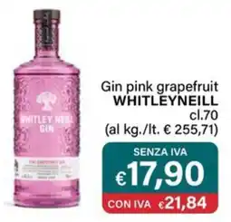 Altasfera Gin pink grapefruit WHITLEYNEILL offerta