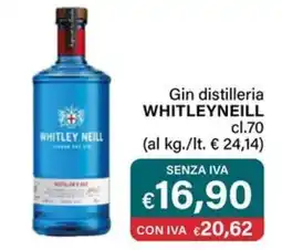 Altasfera Gin distilleria WHITLEYNEILL offerta