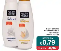 Altasfera Bagno schiuma NEUTRO DERMA latte/avena/ muschio offerta