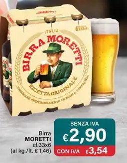 Altasfera Birra MORETTI offerta