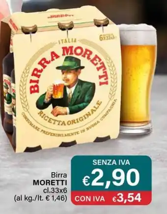 Altasfera Birra MORETTI offerta