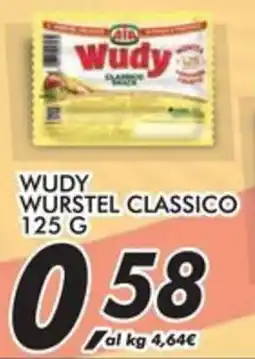 Coop Aia wudy wurstel classico offerta