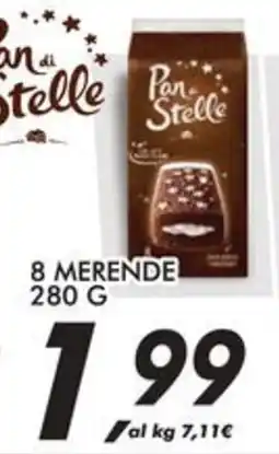 Coop Pan di stelle 8 merende offerta