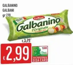Sisa Galbanino GALBANI offerta