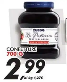 Coop Zuegg confetture offerta