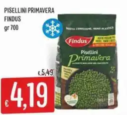Sisa Pisellini primavera FINDUS offerta
