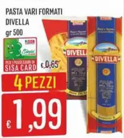 Sisa Pasta DIVELLA offerta