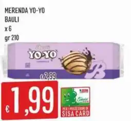 Sisa Merenda yo-yo BAULI offerta