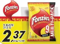Coop Fonzies 9 buste offerta