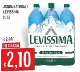 Sisa Acqua naturale LEVISSIMA offerta