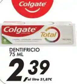 Coop Colgate dentifricio offerta