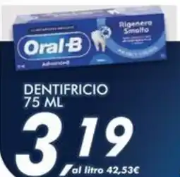 Coop Oral-b dentifricio offerta