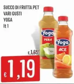 Sisa Succo di frutta pet YOGA offerta