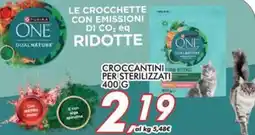 Coop Purina one croccantini per sterilizzati offerta