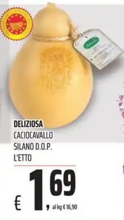 Coop Deliziosa caciocavallo silano d.o.p. offerta