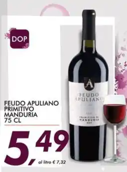 Coop Feudo apuliano primitivo manduria offerta