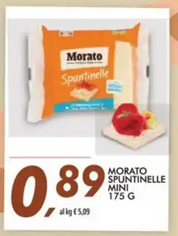 Coop Morato spuntinelle mini offerta