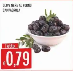 Sisa Olive nere al forno campagnola offerta