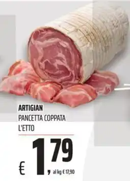 Coop Artigian pancetta coppata offerta