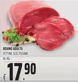 Coop Bovino adulto fettine sceltissime offerta