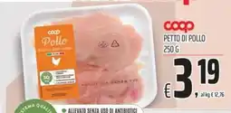 Coop Coop petto di pollo offerta
