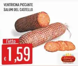 Sisa Ventricina piccante salumi del castello offerta