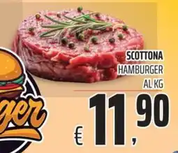 Coop Scottona hamburger offerta